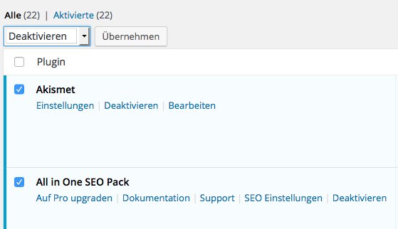 Bild zu Plugins Löschen - Anleitung